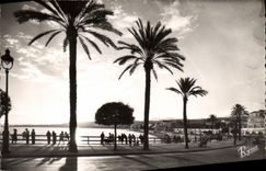 CPM Les Bords De La Riviera Nice Crepuscule Sur La Baie Des Anges