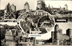 MODERN CARD Ferns Tours of the Goblins the pond of Couarde the postern