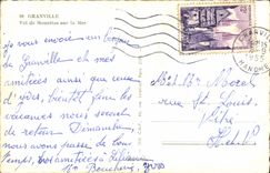 MODERN CARD Granville Flight of Gulls On the Sea