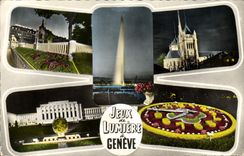 MODERN CARD Plays of lumierea Geneva