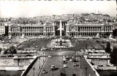 MODERN CARD Paris View Of the Place of the Harmony