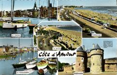 POSTAL MODERNA dimensión del amor Croisic Pornichet Guerande Pouliguen