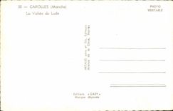 MODERN CARD Carolles the Valley of Lude