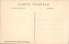 VINTAGE POSTCARD Doubs has Micaud les Bains the Besancon Citadel