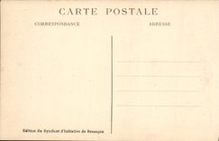 VINTAGE POSTCARD Besancon les Bains Promenade Granvelle Rules of Victor Hugo