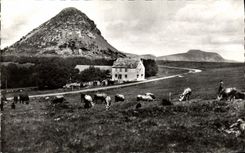 MODERN CARD the Mount Gerbier de Joncs Hotel Restoring Bouchet has Sainte Eulalie Source of the Loire