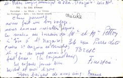 POSTAL MODERNA dimensión del amor Pronichet La Baule Croisic el pouliguen