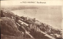 Natural de la POSTAL de la VENDIMIA Niza de la opinión de Le Havre
