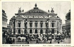 CPA Paris Chocolat Klaus L'Opera 