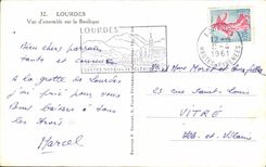 MODERN CARD Heavy Overall picture On the Basilica