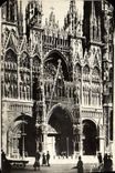 CPM Rouen Facade de la Cathedrale
