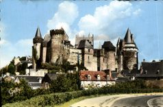 POSTAL MODERNA castillo feudal del cristal