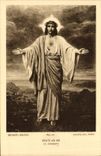 VINTAGE POSTCARD Venite AD Me Janssens Christ