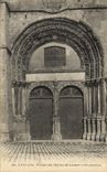 CPA Avallon Portail de L'Eglise St Lazare