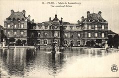 CPA Paris Palais Du Luxembourg