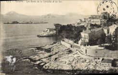 CPA Marseille Les Bords de la Corniche et les iles