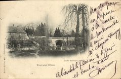 CPA Pont Sur L'Ozon