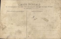 VINTAGE POSTCARD Island D' Yeu the Rock of Perreneire Effect Vagueness