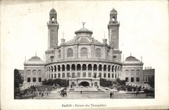CPA Paris Palais du Trocadero