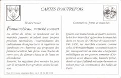 REPRO Fontainebleau Le Marche Couvert