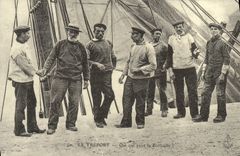 REPRO Le Treport Qui Paye la Bistoille Peche Pecheurs