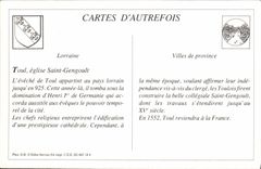 REPRO Toul Street Doctor Holy Denis and Eglise Gengoult