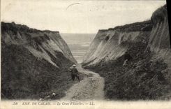 VINTAGE POSTCARD Env Of Calais Gran d' Escalles