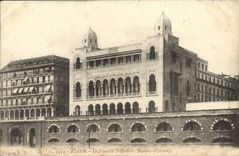 POSTAL Argel de la VENDIMIA el nuevo bulevar de Carnot de la prefectura