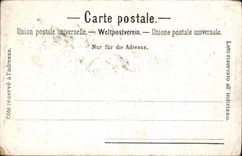 VINTAGE POSTCARD Geneva Quay of Mont Blanc