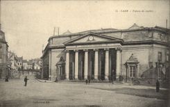 VINTAGE POSTCARD Caen Palate of Juxlice