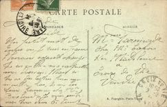 CPA Tours Le Pont de Pierre 