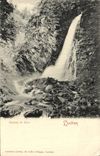 VINTAGE POSTCARD Luchon Cascades of the Heart