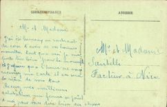 VINTAGE POSTCARD Paris Places Republic Tram