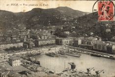 CPA Nice Vue generale Du Port Bateaux