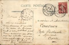 POSTAL Le Havre de la VENDIMIA antes del puerto a la hora de los barcos de la marea