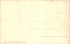 VINTAGE POSTCARD Interlaken gegen den Harder