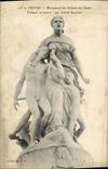 CPA Troyes Monument Des Enfants de L'Aube