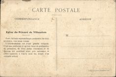 CPA Villesales Eglise du Pres la Tremouille