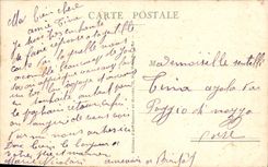 POSTAL Mónaco interior de la VENDIMIA del barco portuario