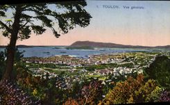 CPA Toulon Vue Generale
