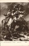 VINTAGE POSTCARD Versailles Museum Roll Militaria Horses