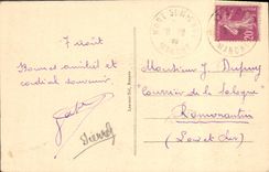 CPA Le Mont St Michel Effet de Lune