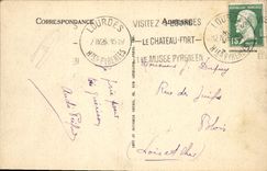 VINTAGE POSTCARD Heavy Saint Michel and the Basilica