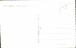 MODERN CARD Geneva the Flowered Clock