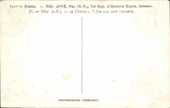 MODERN CARD Pau the castle Counts With Hundred Covers