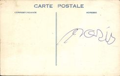 Taladro de la POSTAL de la VENDIMIA de la opinión panorámica de Compiegne de la encrucijada de Armistlce Militaria