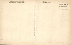 Paladar de Compiegne de la POSTAL de la VENDIMIA de Compiegne el cuarto rojo