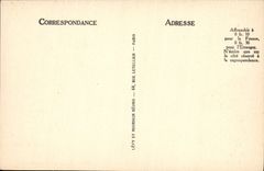 POSTAL Compiegne de la VENDIMIA el castillo el cuarto de recepción grande del Señora-en-waitings