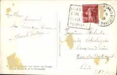 MODERN CARD Hotels of the Circus of Gourette and Penemeda