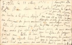 CPA 1er avril poissons Paques
